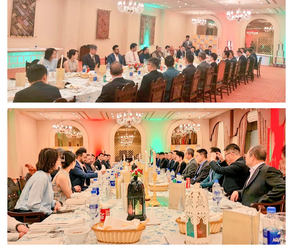 Federal Minister BOI hosts “Pak- China Iftar dinner”