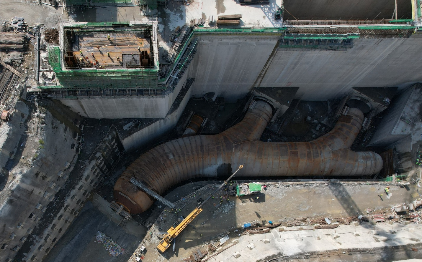 Key Hydrostatic Test Completed at Tarbela 5th Extension Project