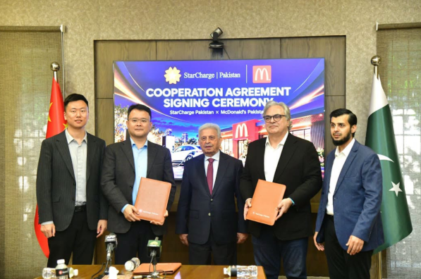 McDonald’s Pakistan, StarCharge sign deal for EV charging network nationwide