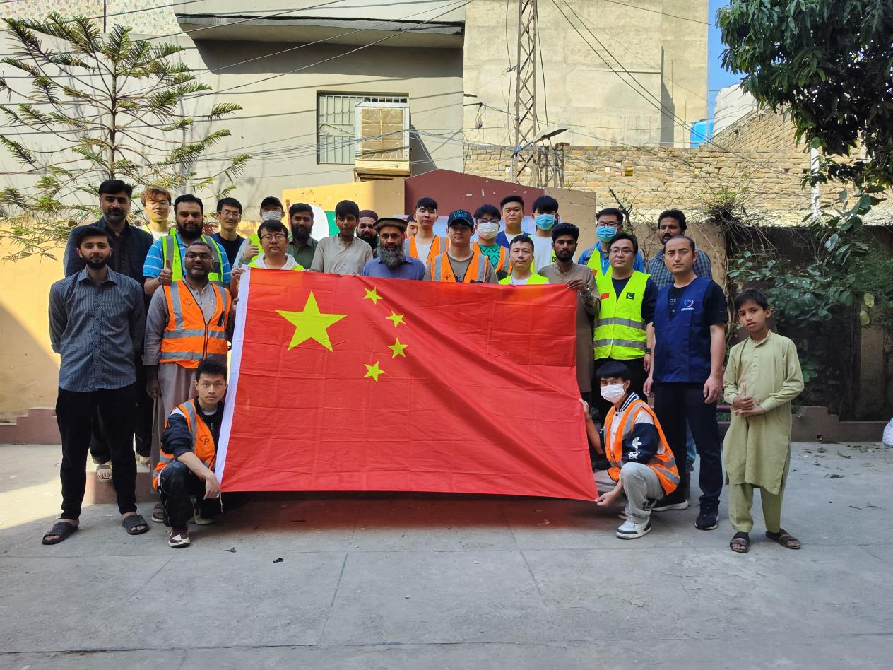 China-Pakistan youth community celebrates Pakistan National Day by extending support to locals