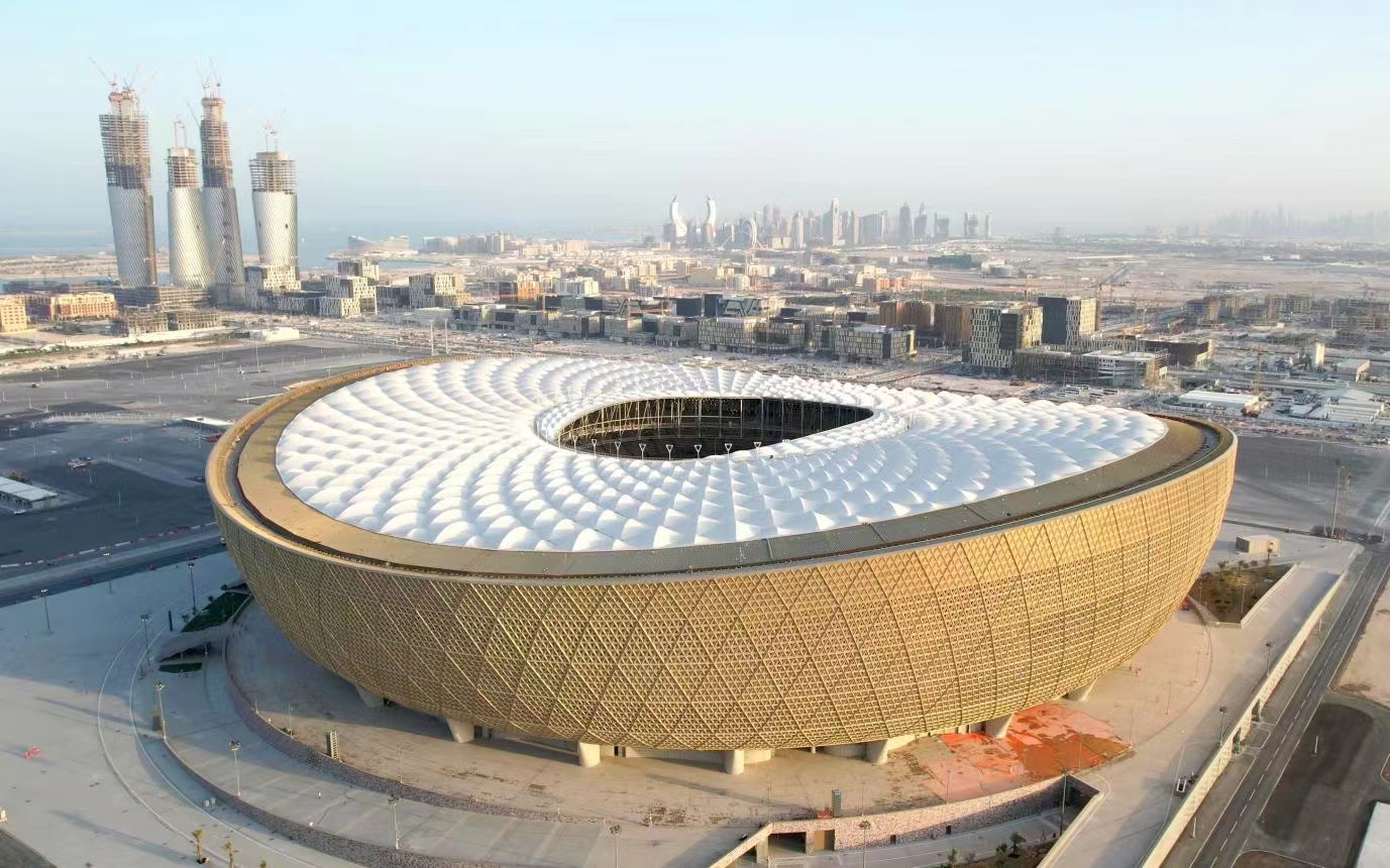 فیفا ورلڈ کپ 2022 کا فائنل سی آر  سی سی کے تعمیر کردہ جدید ترین اسٹیڈیم میں کھیلا جائے گا