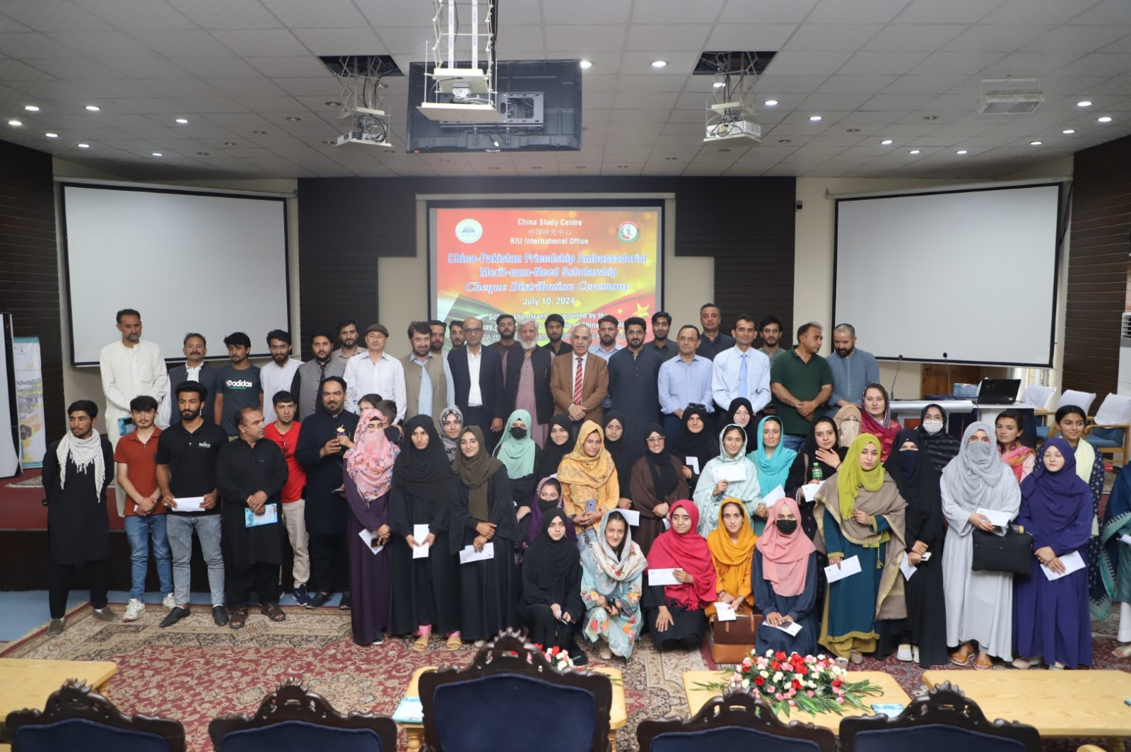 KIU awards 153 students China-Pakistan friendship scholarships