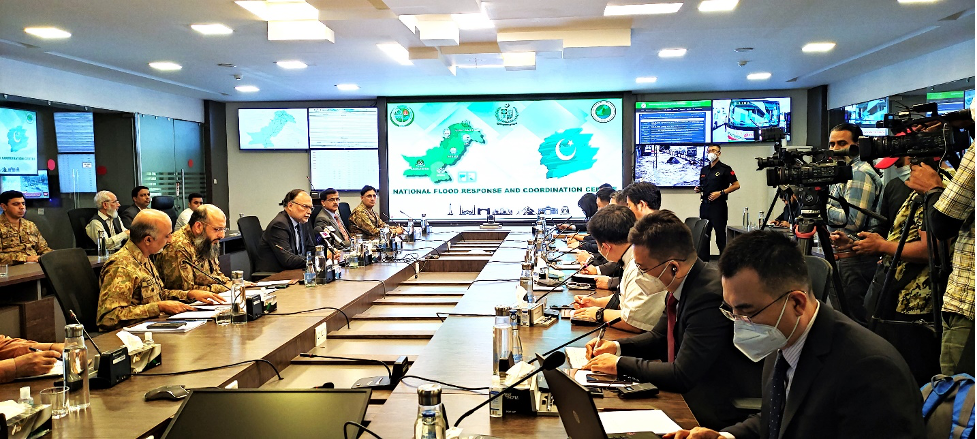 Chinese delegation reached Pakistan for flood management analysis