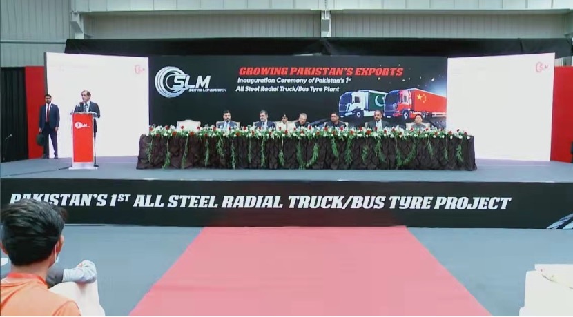 Pakistan’s 1st all steel radial truck/bus tyre plant inaugurated