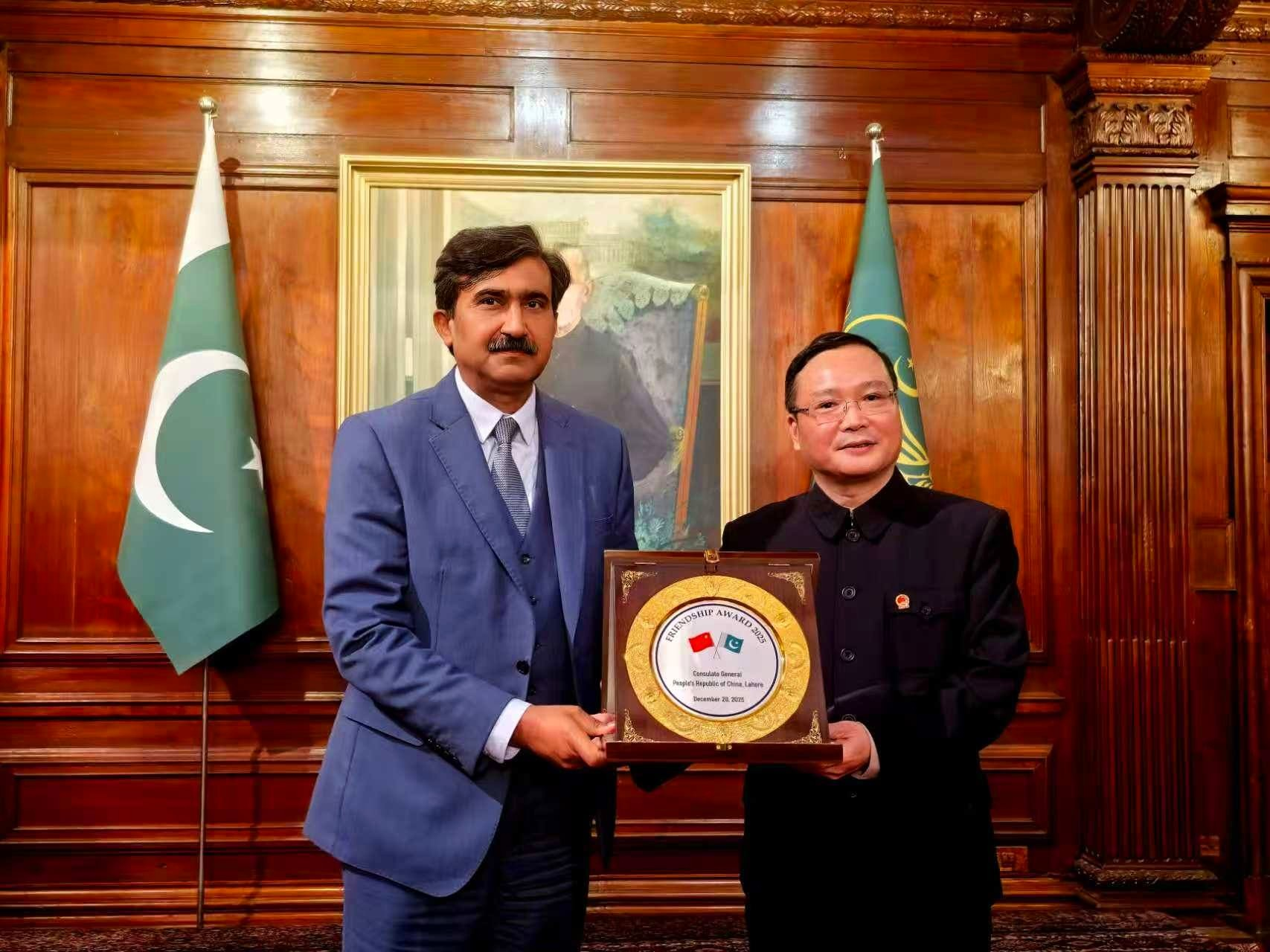 Dr. Zulfiqar ALI of UAF Receives Pak-China Friendship Award 2025