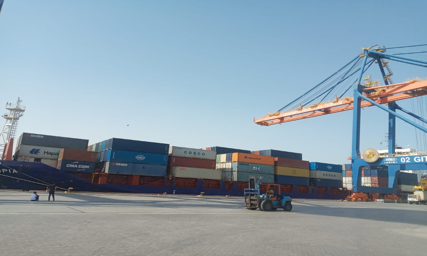 31 containers carrying cold storage material reached Gwadar Port