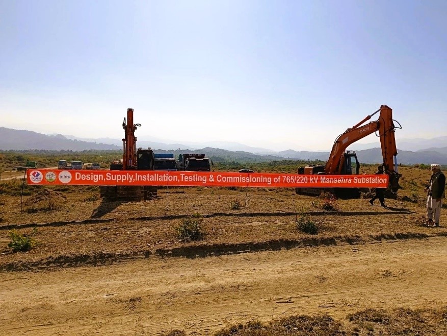 POWERCHINA Launches Full-scale Construction of 765kV Mansehra Substation