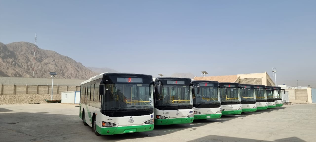 Chinese green buses launched in Quetta