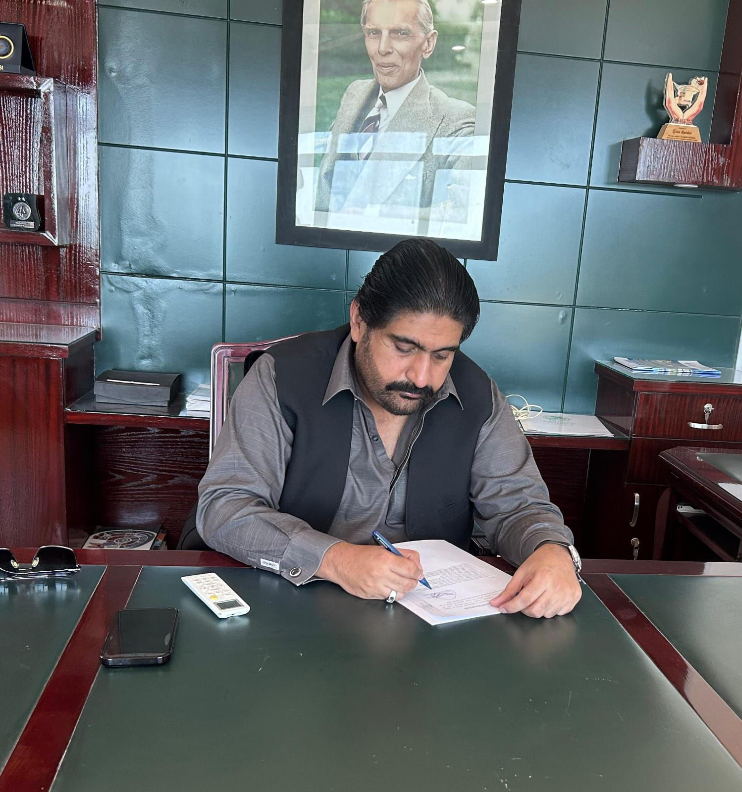 Saifullah Khetran assumes charge as new Director General of GDA