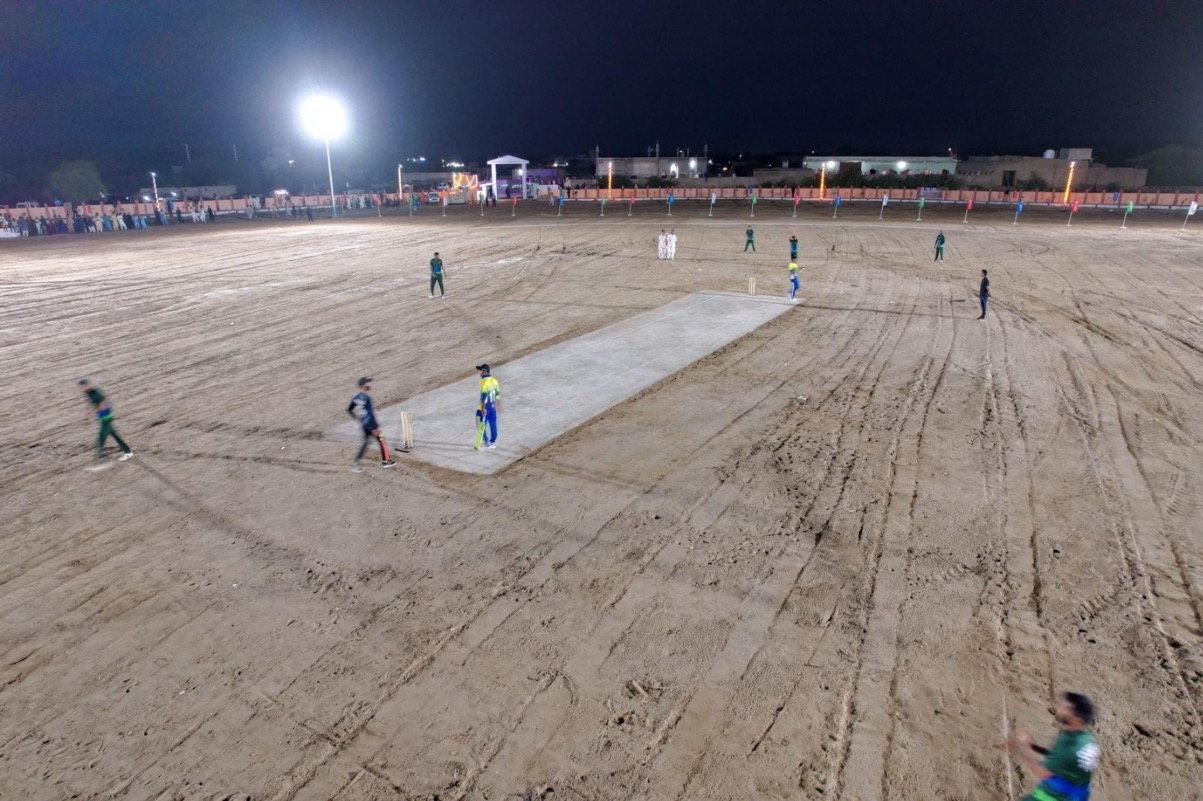 Thar Block-1 Project renovates cricket stadium in Islamkot