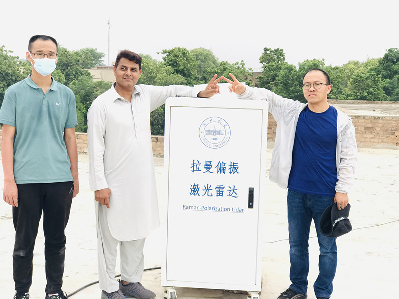 China, Pakistan jointly build BRI lidar network