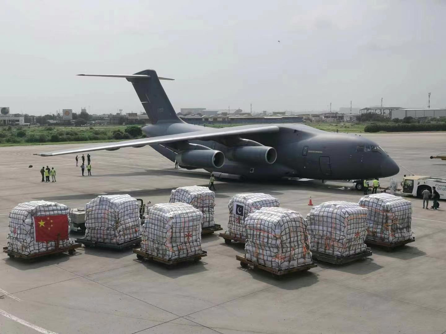 China dispatches Y-20 aircraft to deliver humanitarian supplies to Pakistan