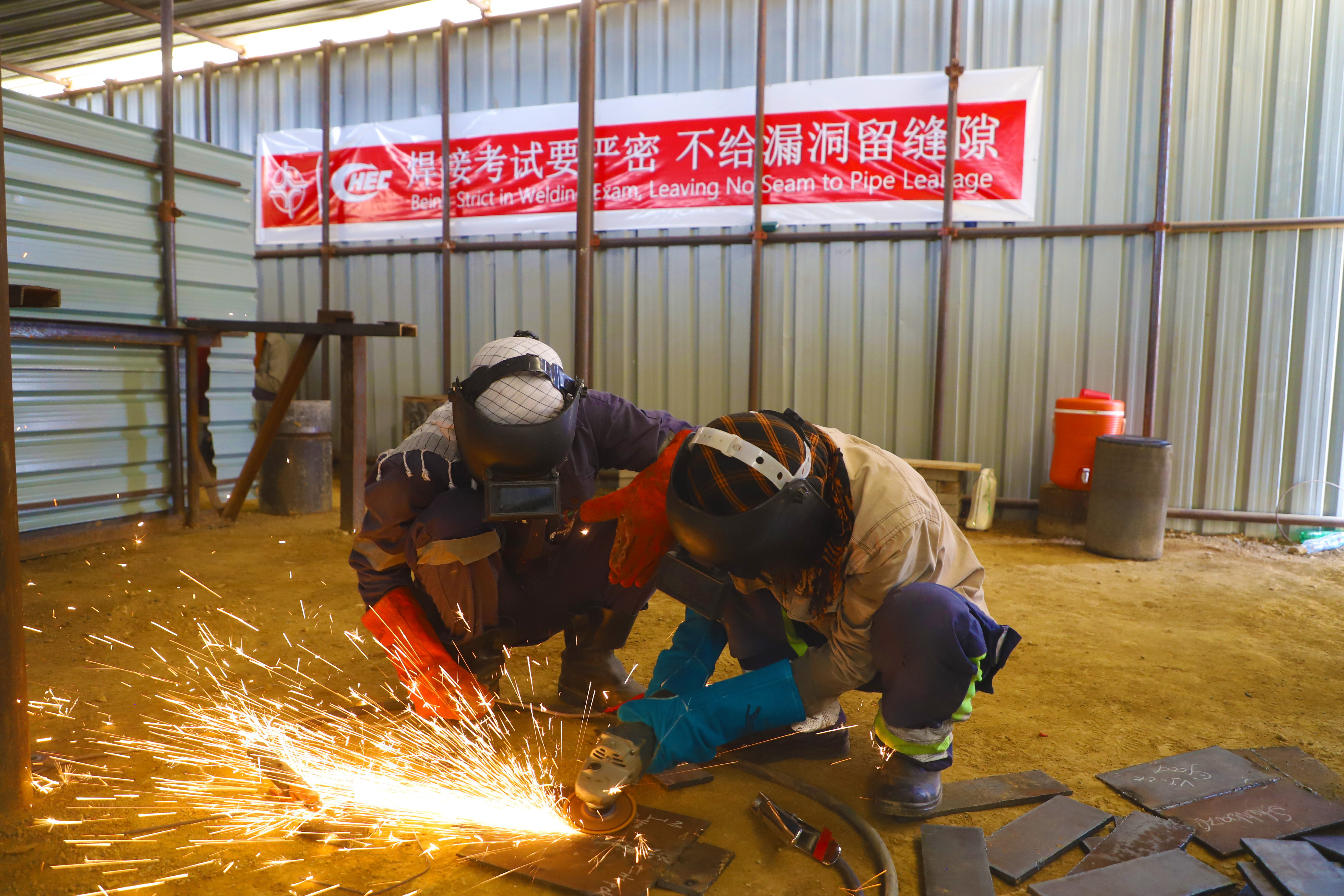 Pak-China welding school help locals lighten up future