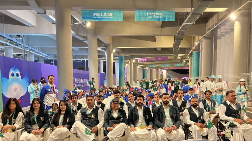 Pakistani athlete wins gold medal at 4th Hangzhou Asian Para Games